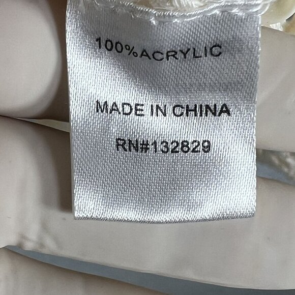 Superdown Med Miranda Crochet Mini Dress Open-Knit Bell Sleeves Beachy Vacation - Picture 15 of 16